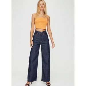 NWT Ribcage Wide Leg Jeans in High & Mighty